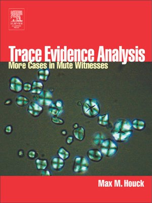 cover image of Trace Evidence Analysis